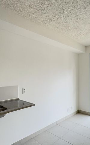 Apartamento à venda com 29m², 1 quarto e sem vaga Apartamento à venda com 29m², 1 quarto e sem vagaSala, Cozinha e Área de Serviço