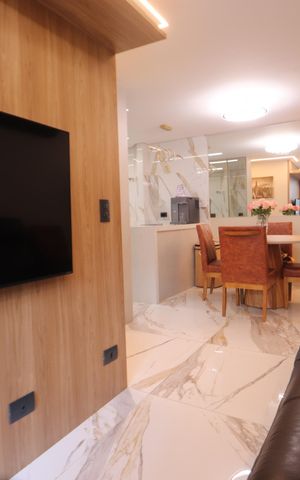 Apartamento à venda com 57m², 2 quartos e 1 vagaSala