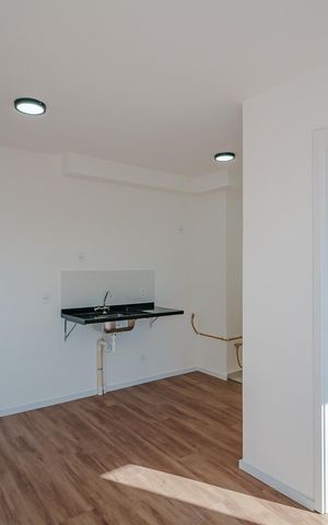 Apartamento para alugar com 41m², 2 quartos e sem vaga Apartamento para alugar com 41m², 2 quartos e sem vagaSala