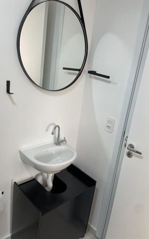 Apartamento para alugar com 41m², 2 quartos e sem vaga Apartamento para alugar com 41m², 2 quartos e sem vagaBanheiro