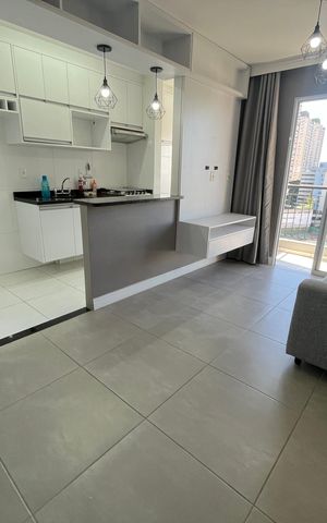 Apartamento para alugar com 36m², 1 quarto e 1 vaga Apartamento para alugar com 36m², 1 quarto e 1 vagaSala de TV