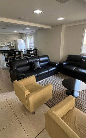 Apartamento para alugar com 36m², 1 quarto e 1 vaga Apartamento para alugar com 36m², 1 quarto e 1 vagaÁrea comum - Salão de festas