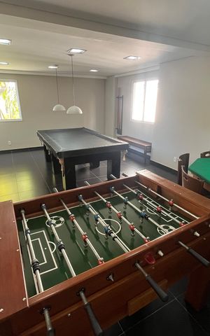 Apartamento para alugar com 36m², 1 quarto e 1 vaga Apartamento para alugar com 36m², 1 quarto e 1 vagaSala de Jogos