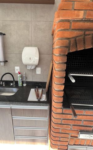 Apartamento para alugar com 36m², 1 quarto e 1 vaga Apartamento para alugar com 36m², 1 quarto e 1 vagaÁrea comum - Churrasqueira