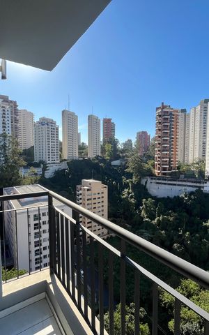 Apartamento para alugar com 36m², 1 quarto e 1 vaga Apartamento para alugar com 36m², 1 quarto e 1 vagaSacada