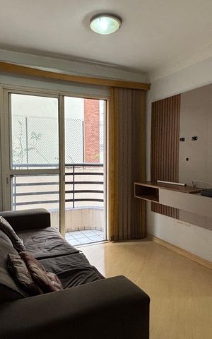 Apartamento à venda com 30m², 1 quarto e 1 vaga Apartamento à venda com 30m², 1 quarto e 1 vagaSala