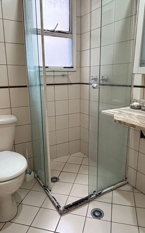 Apartamento à venda com 30m², 1 quarto e 1 vaga Apartamento à venda com 30m², 1 quarto e 1 vagaBanheiro