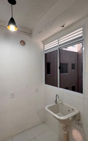 Apartamento à venda com 44m², 3 quartos e sem vaga Apartamento à venda com 44m², 3 quartos e sem vagaCozinha e Área de Serviço