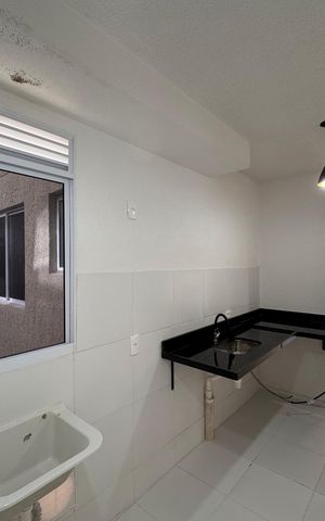 Apartamento à venda com 44m², 3 quartos e sem vaga Apartamento à venda com 44m², 3 quartos e sem vagaCozinha e Área de Serviço