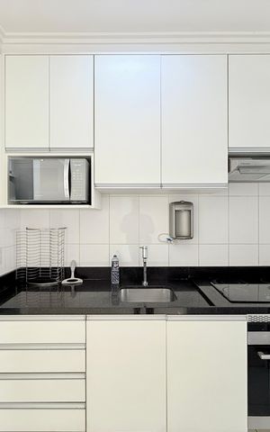Apartamento à venda com 49m², 1 quarto e 1 vaga Apartamento à venda com 49m², 1 quarto e 1 vagaCozinha