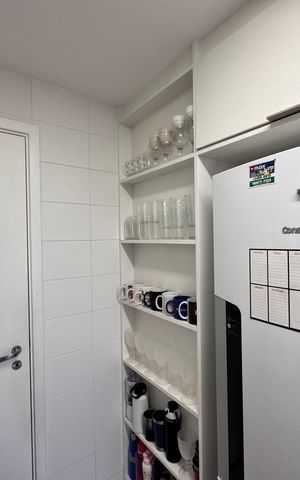 Apartamento à venda com 66m², 2 quartos e 1 vaga Apartamento à venda com 66m², 2 quartos e 1 vagaCozinha e Área de Serviço