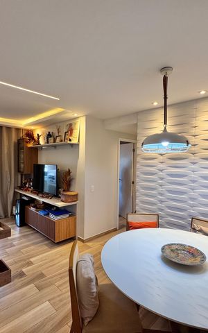 Apartamento à venda com 66m², 2 quartos e 1 vaga Apartamento à venda com 66m², 2 quartos e 1 vagaSala