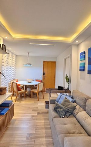 Apartamento à venda com 66m², 2 quartos e 1 vaga Apartamento à venda com 66m², 2 quartos e 1 vagaSala