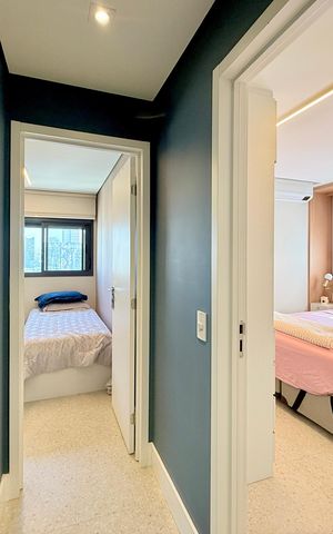 Apartamento à venda com 84m², 2 quartos e 2 vagas Apartamento à venda com 84m², 2 quartos e 2 vagasCorredor Suítes