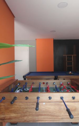 Apartamento para alugar com 37m², 1 quarto e sem vagaSala de jogos