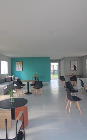 Apartamento para alugar com 37m², 1 quarto e sem vagaSalão para festas