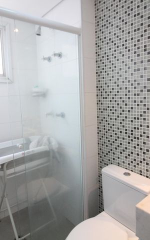 Apartamento à venda com 95m², 2 quartos e 2 vagasBanheiro da Suíte 2
