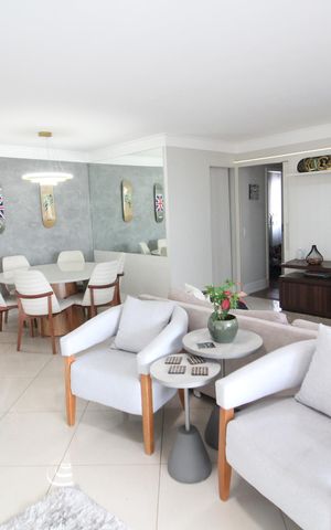 Apartamento à venda com 95m², 2 quartos e 2 vagasSala