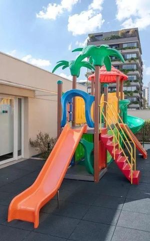 Apartamento à venda com 138m², 2 quartos e 2 vagas Apartamento à venda com 138m², 2 quartos e 2 vagasÁrea comum - Playground
