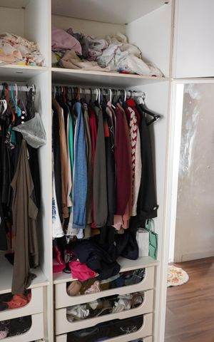 Casa de condomínio à venda com 404m², 3 quartos e 6 vagasCloset da suíte 1