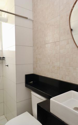 Apartamento para alugar com 40m², 2 quartos e sem vaga Apartamento para alugar com 40m², 2 quartos e sem vagaBanheiro