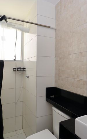 Apartamento para alugar com 40m², 2 quartos e sem vaga Apartamento para alugar com 40m², 2 quartos e sem vagaBanheiro