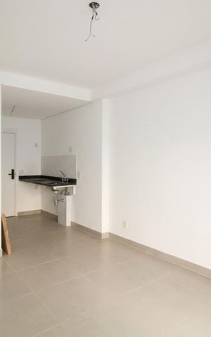Studio à venda com 26m², 1 quarto e sem vaga Studio à venda com 26m², 1 quarto e sem vagaFoto 02