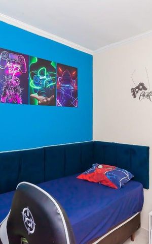 Casa de condomínio à venda com 120m², 4 quartos e 2 vagas Casa de condomínio à venda com 120m², 4 quartos e 2 vagasQuarto