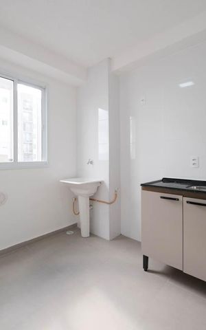 Apartamento para alugar com 35m², 2 quartos e 1 vagaSala/Cozinha