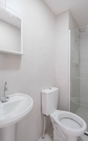 Apartamento para alugar com 35m², 2 quartos e 1 vagaBanheiro
