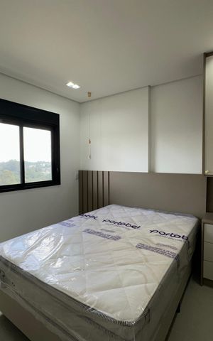 Apartamento à venda com 43m², 1 quarto e 1 vagaQuarto