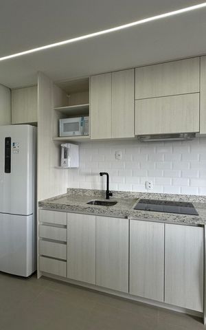 Apartamento à venda com 43m², 1 quarto e 1 vagaCozinha