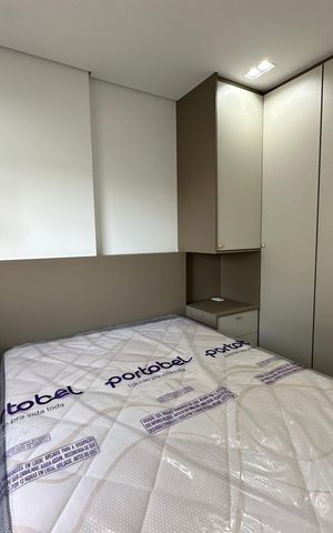 Apartamento à venda com 43m², 1 quarto e 1 vagaQuarto