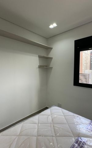 Apartamento à venda com 43m², 1 quarto e 1 vagaQuarto
