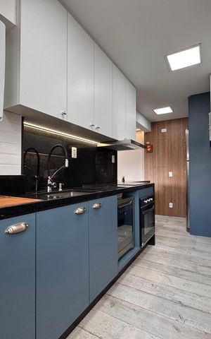 Apartamento à venda com 92m², 3 quartos e 2 vagas Apartamento à venda com 92m², 3 quartos e 2 vagasCozinha e Área de Serviço