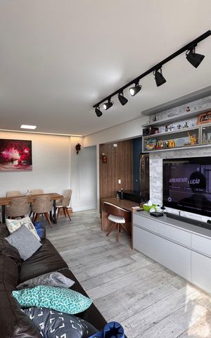 Apartamento à venda com 92m², 3 quartos e 2 vagas Apartamento à venda com 92m², 3 quartos e 2 vagasSala