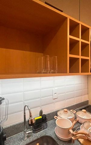 Studio à venda com 24m², 1 quarto e sem vaga Studio à venda com 24m², 1 quarto e sem vagaCozinha