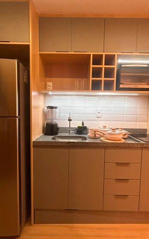 Studio à venda com 24m², 1 quarto e sem vaga Studio à venda com 24m², 1 quarto e sem vagaCozinha