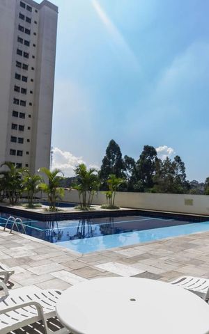 Apartamento à venda com 46m², 2 quartos e 1 vaga Apartamento à venda com 46m², 2 quartos e 1 vagaArea Comum - Piscina