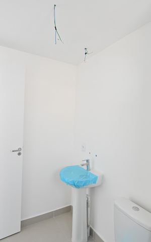 Apartamento à venda com 107m², 3 quartos e 2 vagasBanheiro da Suíte