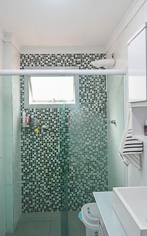 Apartamento à venda com 56m², 2 quartos e 1 vaga Apartamento à venda com 56m², 2 quartos e 1 vagaBanheiro