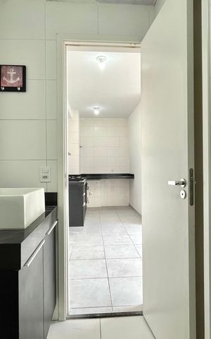 Apartamento para alugar com 34m², 2 quartos e sem vagaBanheiro