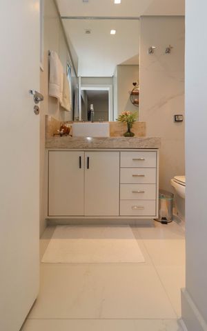 Apartamento à venda com 99m², 3 quartos e 1 vaga Apartamento à venda com 99m², 3 quartos e 1 vagaBanheiro da Suíte