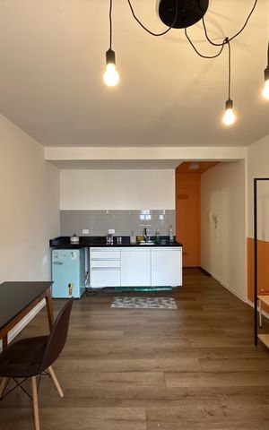 Studio à venda com 28m², 1 quarto e sem vaga