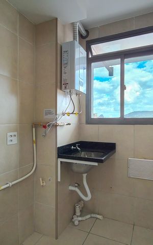 Apartamento para alugar com 50m², 2 quartos e sem vaga Apartamento para alugar com 50m², 2 quartos e sem vagaCozinha e Área de Serviço