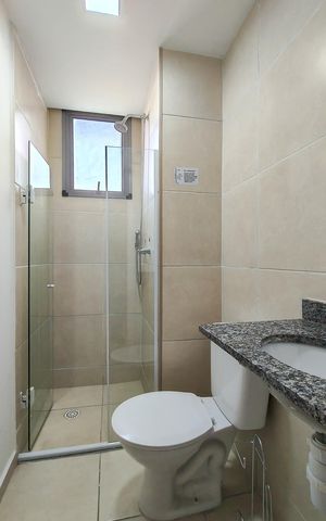 Apartamento para alugar com 50m², 2 quartos e sem vaga Apartamento para alugar com 50m², 2 quartos e sem vagaBanheiro Corredor