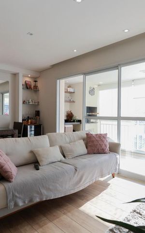 Apartamento à venda com 89m², 3 quartos e 2 vagas Apartamento à venda com 89m², 3 quartos e 2 vagasSala