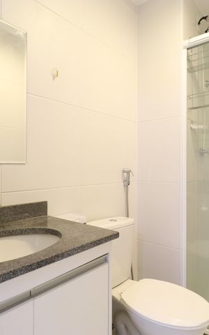 Apartamento para alugar com 53m², 2 quartos e sem vagaBanheiro 