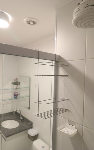 Apartamento para alugar com 53m², 2 quartos e sem vagaBanheiro 