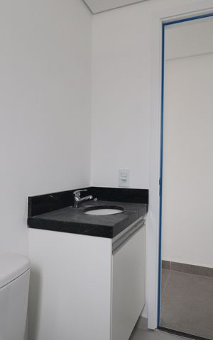 Apartamento à venda com 44m², 2 quartos e 1 vagaBanheiro 1